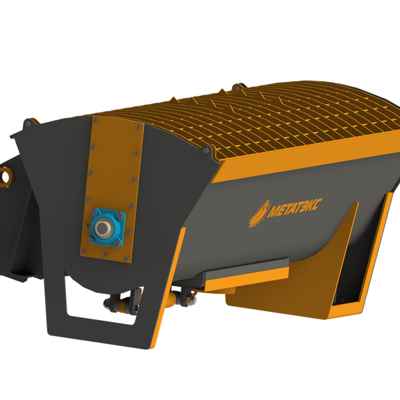 Бетоносмесительный ковш CMB_BL-600-1800 для экскаватора-погрузчика (ДЭМ 114)